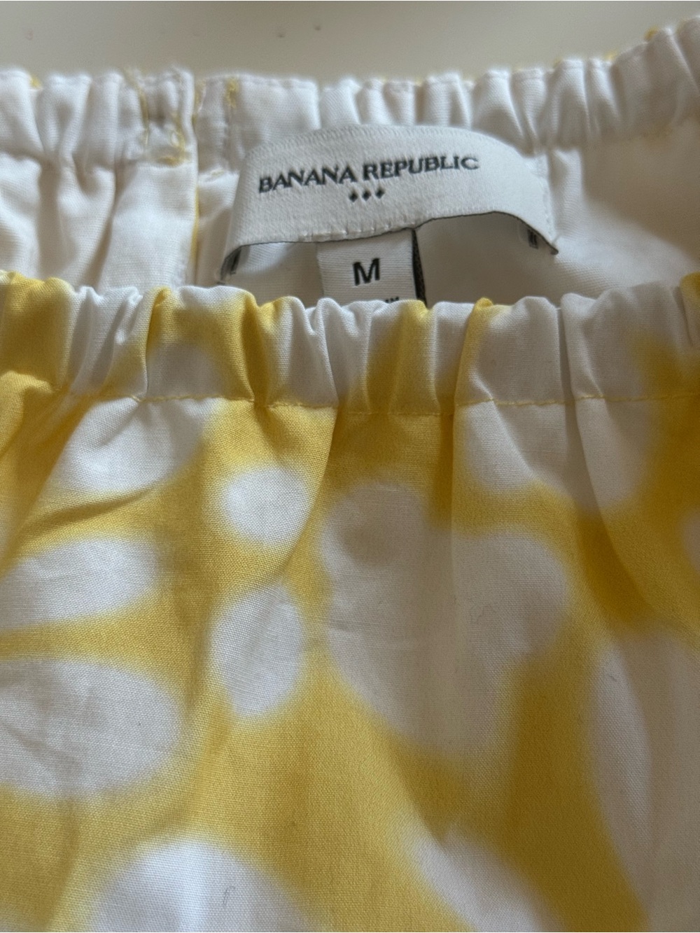 Banana Republic Yellow and White Halter Sundress NWT - Picture 5 of 6